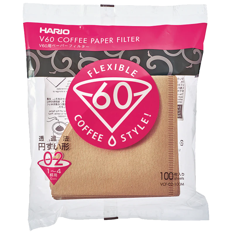 Hario – V60 Filterpapier Natural, 02, 100st. - Afbeelding 3