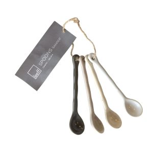 Lepels Sander, Leeff, set van 4