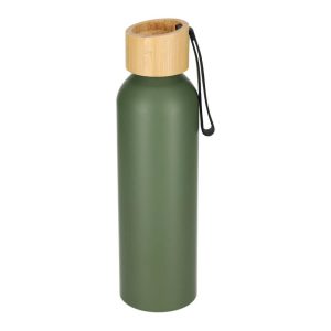 Waterfles Jake, groen, gerecycled aluminium, Jens Living