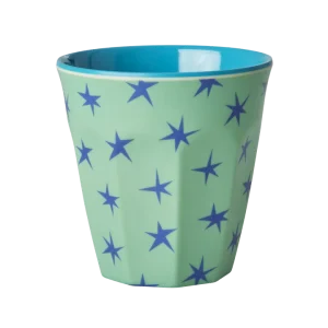 Rice, beker blauwe sterren – middelgroot