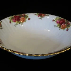 Old Country Rose groenteschaal, rond