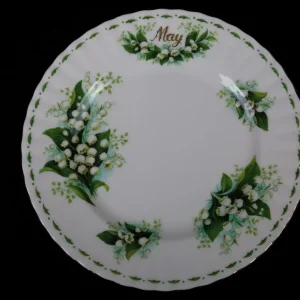 Flower of the Month May ontbijtbord