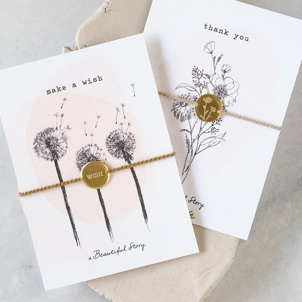 A Beautiful Story – Sieraden Ansichtkaart ‘Wish’ - Afbeelding 3