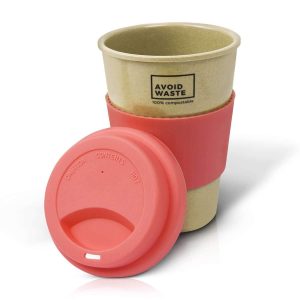 Coffee to go beker, 400 ml, diverse kleuren