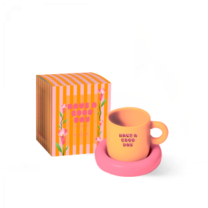 THE GIFT LABEL – Mug & Saucer, Have a Good Day