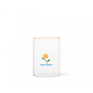 THE GIFT LABEL – Drinking glass, Home is Happy